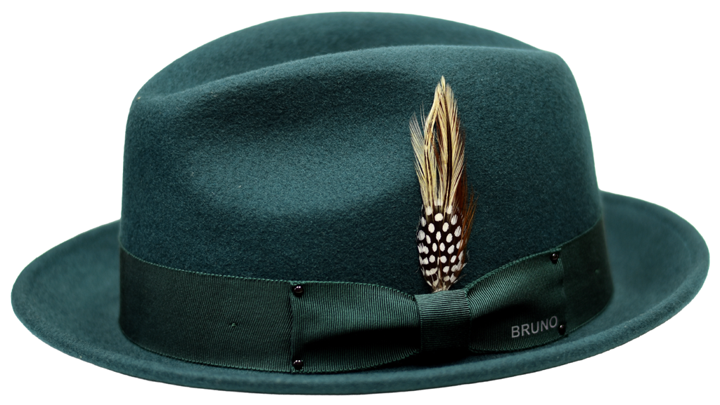 Crown Royal Collection Hat Bruno Capelo Hunter Green Medium