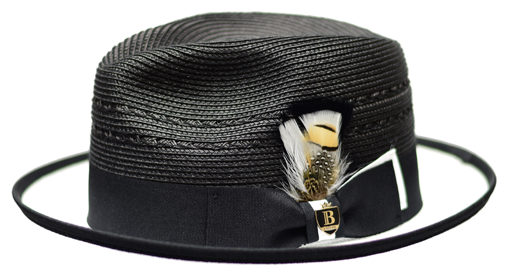 Casanova Collection Hat Bruno Capelo Black/White Medium