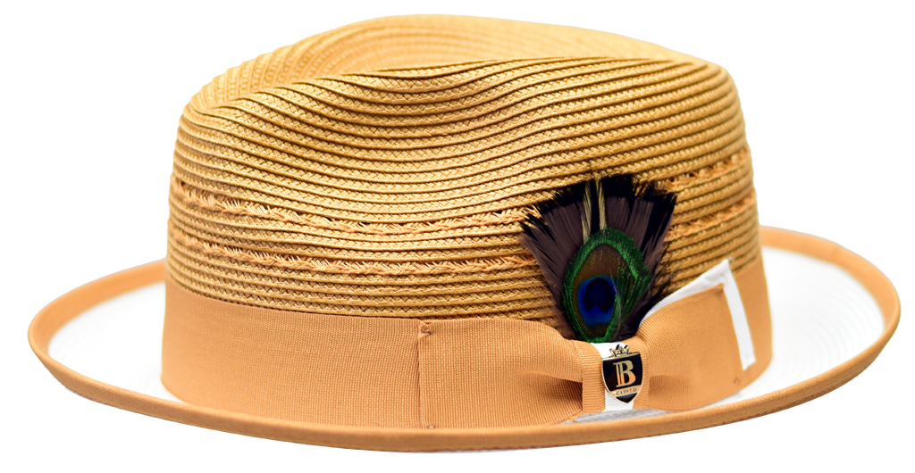 Casanova Collection Hat Bruno Capelo Gold/White Medium