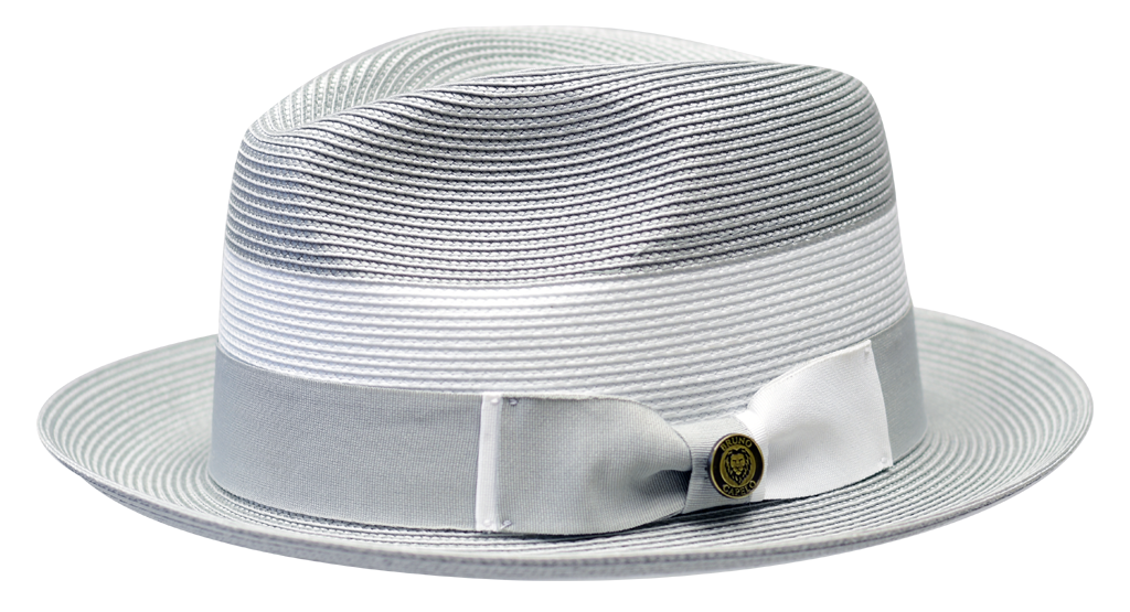 Damon Collection Hat Bruno Capelo Silver/White Small 