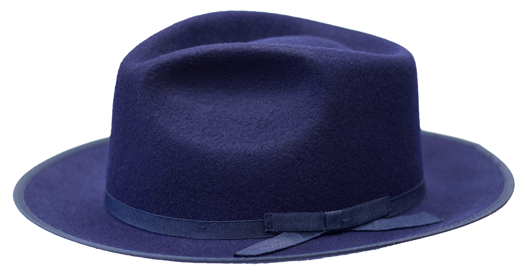 Duvall Collection Hat Bruno Capelo Navy Blue Medium 