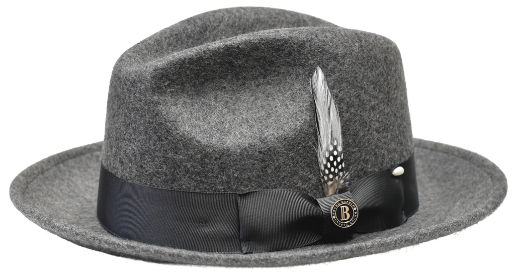 Executive Collection Hat Bruno Capelo Heather Grey Medium