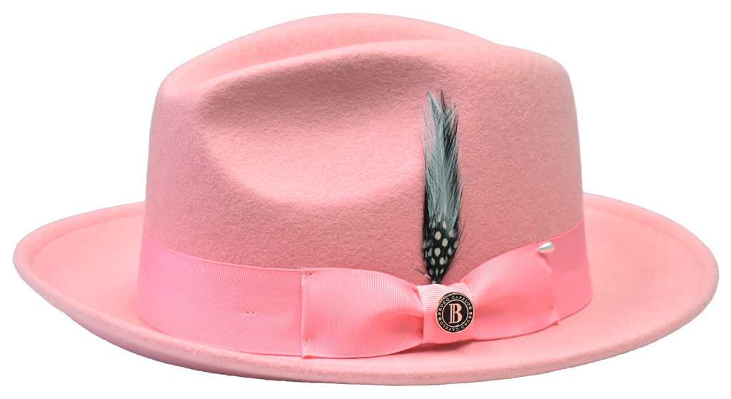 Executive Collection Hat Bruno Capelo Light Pink Medium