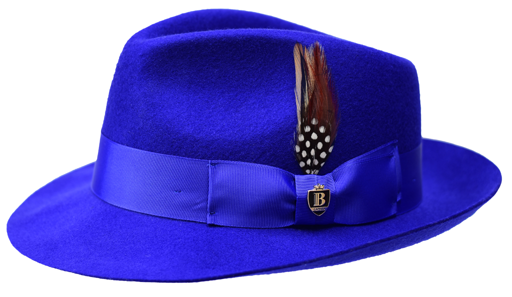 Fabio Collection Hat Bruno Capelo Royal Blue Large 