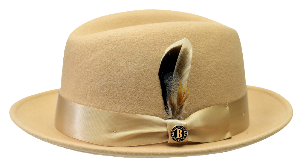 Florence Collection Hat Bruno Capelo Tan Medium 