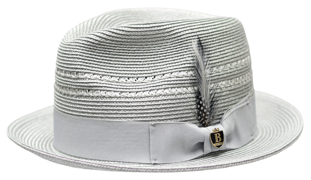 Gatsby Collection Hat Bruno Capelo Silver Grey Medium