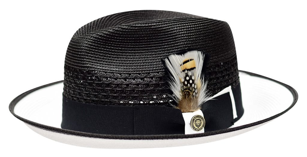 Havana Collection Hat Bruno Capelo White/Black Large 