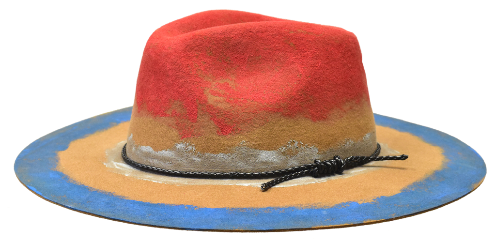 Hashtag Collection Hat Bruno Capelo Camel/Red/Blue/Grey Medium 