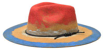 Hashtag Collection Hat Bruno Capelo Camel/Red/Blue/Grey Medium 