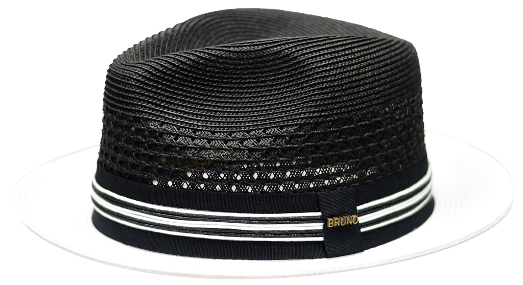 Hollywood Collection Hat Bruno Capelo Black/White Medium