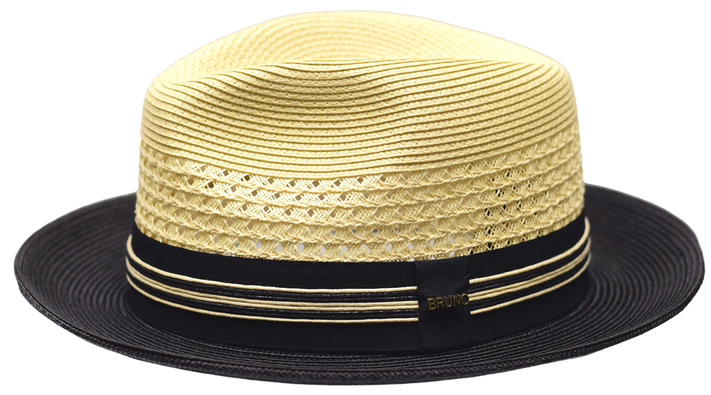 Hollywood Collection Hat Bruno Capelo Natural/Black Medium