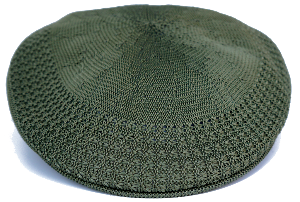 Mesh Ivy Collection Hat Bruno Capelo Olive Green Large/X-Large