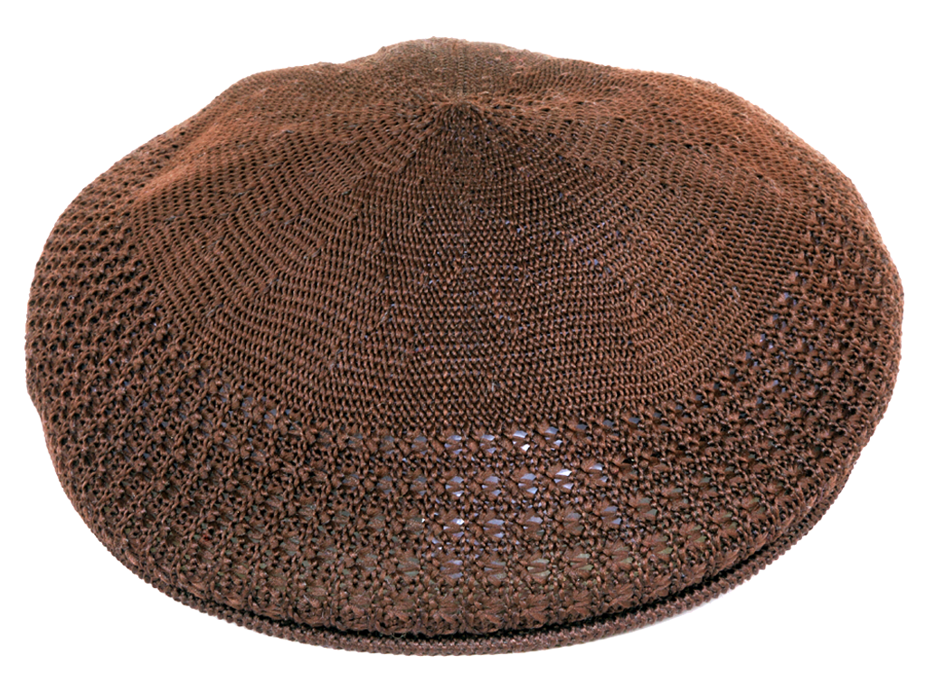 Mesh Ivy Collection Hat Bruno Capelo Mink Brown Small/Medium 