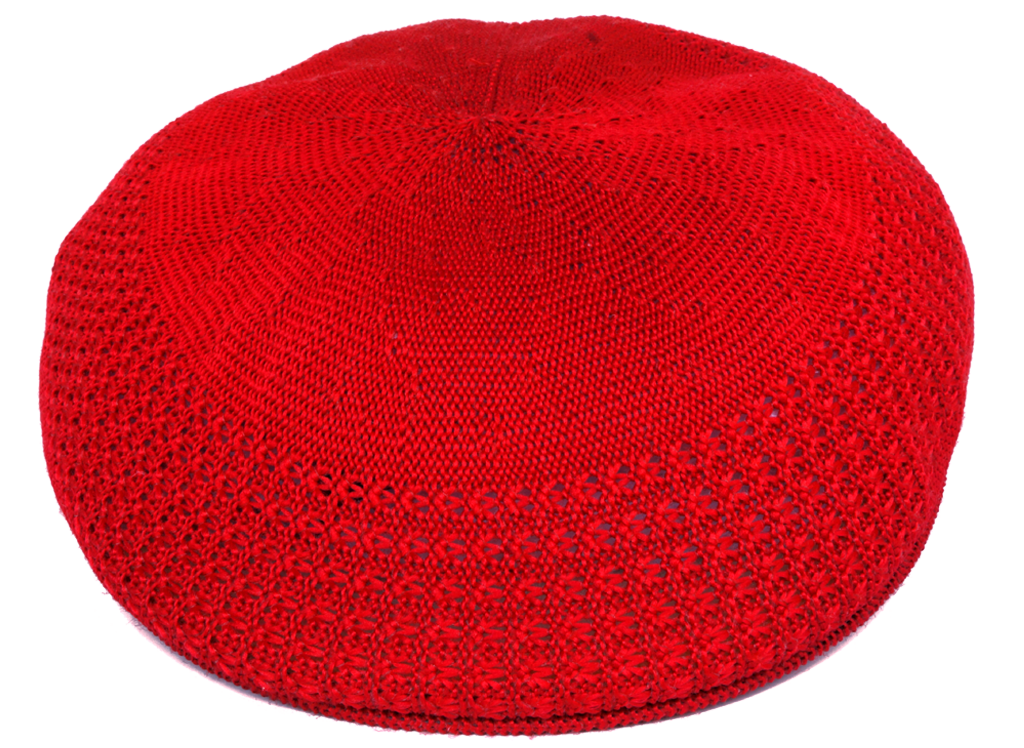 Mesh Ivy Collection Hat Bruno Capelo Red Small/Medium 