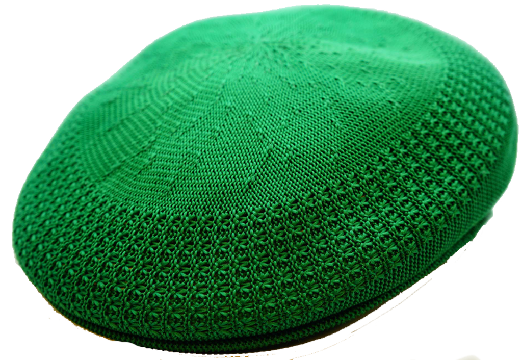 Mesh Ivy Collection Hat Bruno Capelo Kelly Green Small/Medium 
