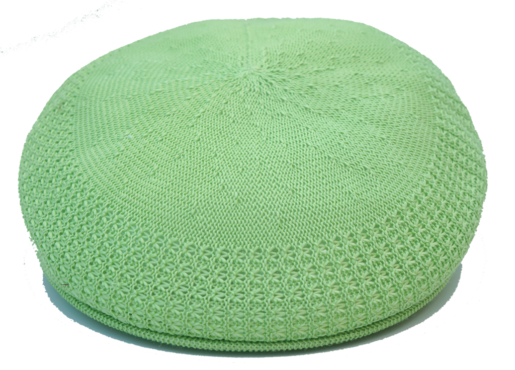 Mesh Ivy Collection Hat Bruno Capelo Mint Green Small/Medium 