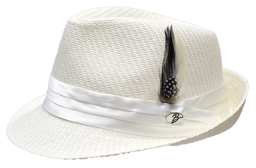 Jayden Collection Hat Bruno Capelo White Small/Medium 