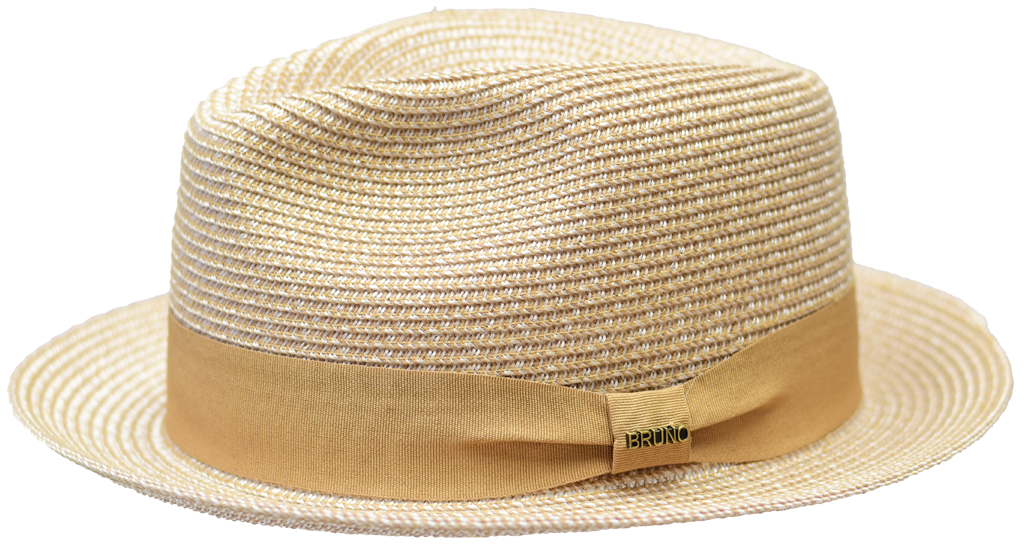 Laguna Beach Collection Hat Bruno Capelo Tan/Ivory Medium 