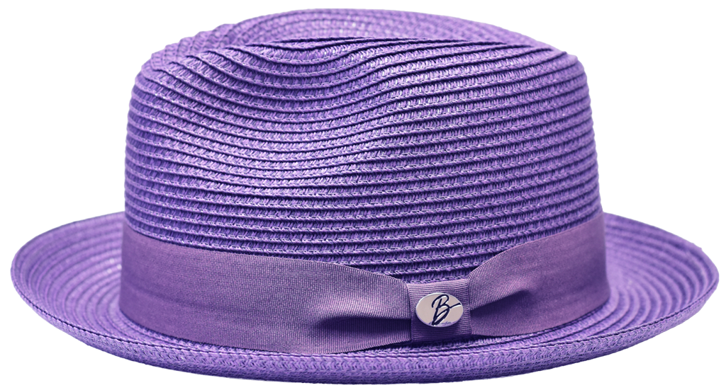 Leonardo Collection Hat Bruno Capelo Purple Medium 