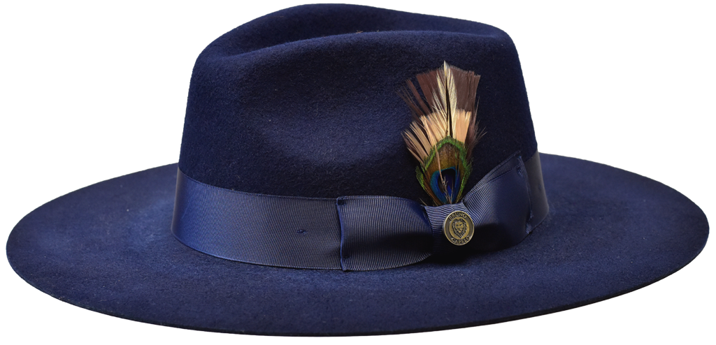 Legacy Collection Hat Bruno Capelo Navy Blue Medium 