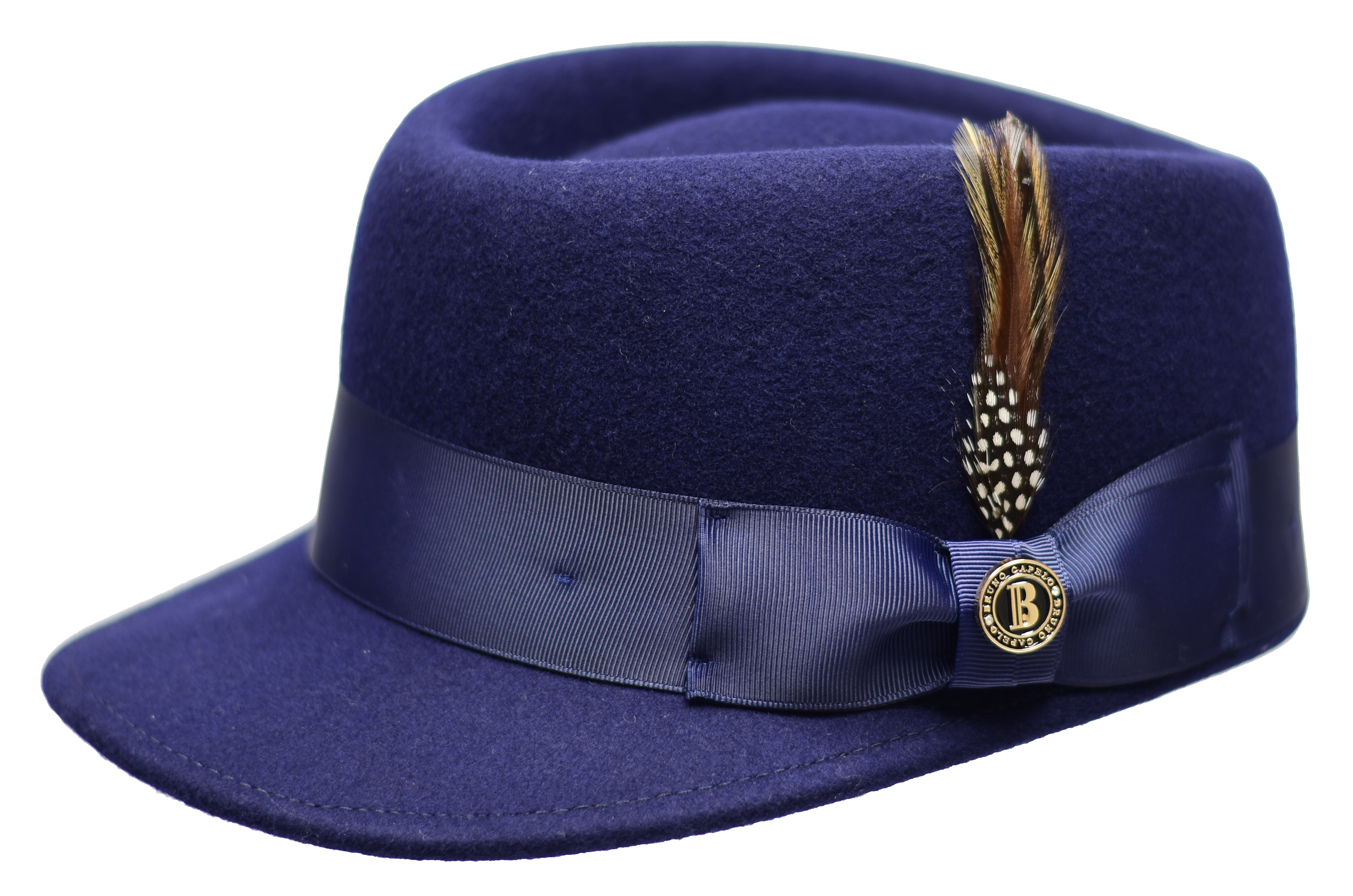 Legionnaire Collection Hat Bruno Capelo Navy Blue Medium 