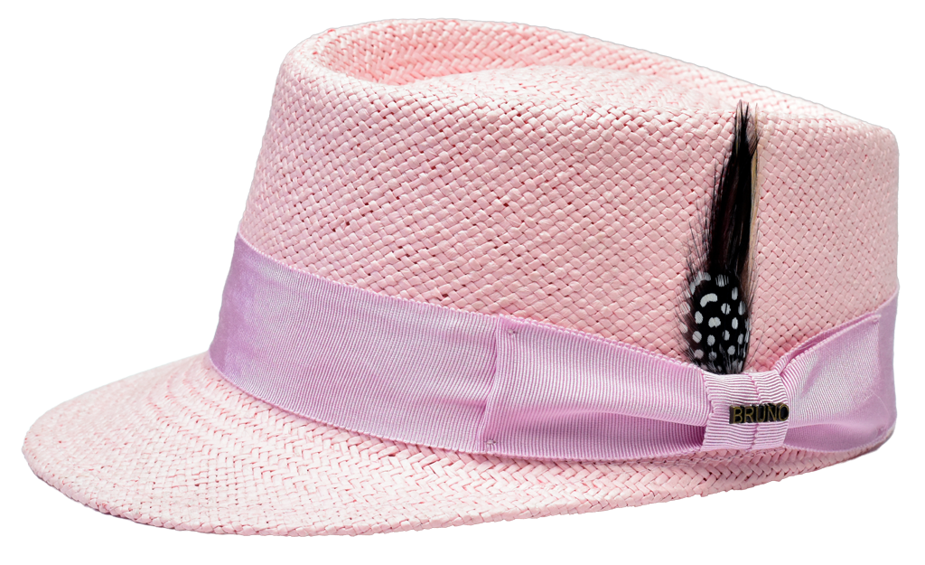 Legionnaire Straw Collection Hat Bruno Capelo Pink Medium