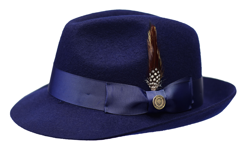 Marco Collection Hat Bruno Capelo Navy Blue Small 