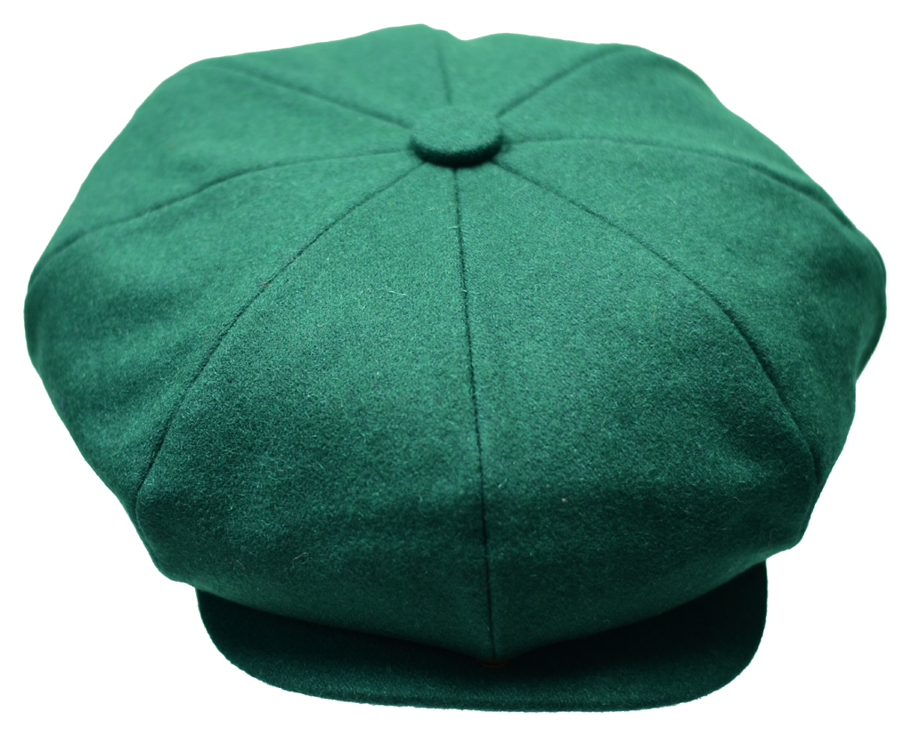 Melton Collection Hat Bruno Capelo Emerald Green Medium 