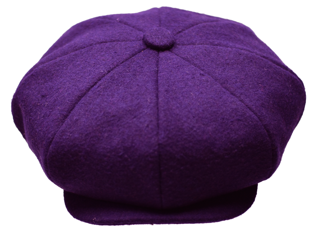 Melton Collection Hat Bruno Capelo Purple Medium 