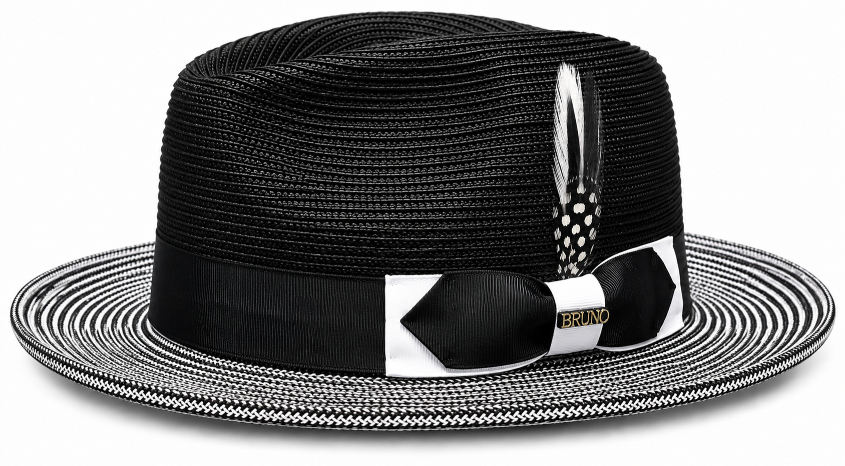 Monoco Collection Hat Bruno Capelo Black/White Medium
