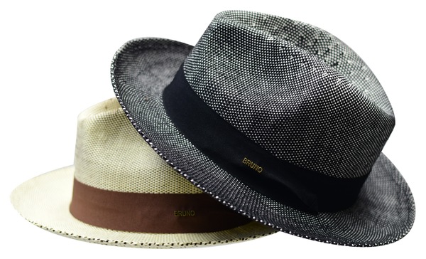 Monte Carlo (Panama) Straw Fedora Collection by Bruno Capelo display picture 1
