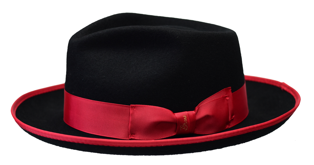 Night Hawk Collection Hat Bruno Capelo Black/Red Medium 