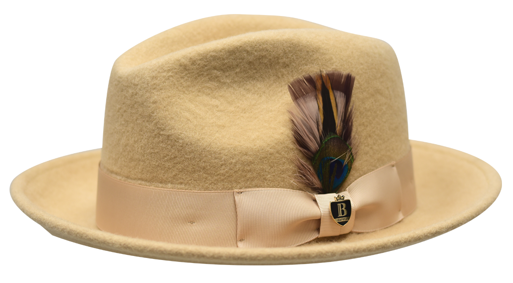 Rabbit Collection Hat Bruno Capelo Tan Brown Medium 