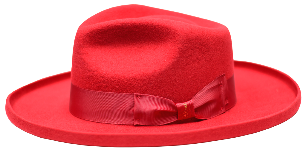 Rebel Collection Hat Bruno Capelo Red Medium 