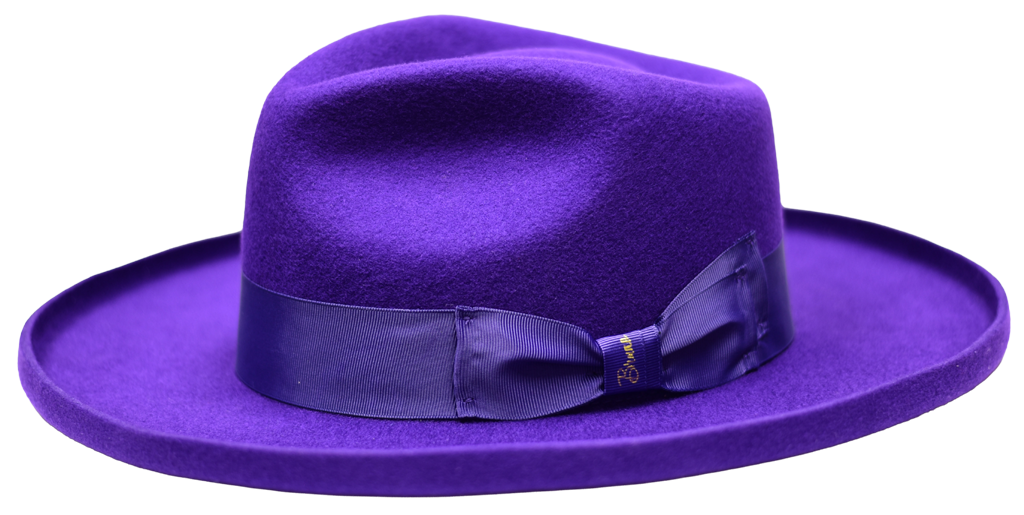 Rebel Collection Hat Bruno Capelo Purple Medium 