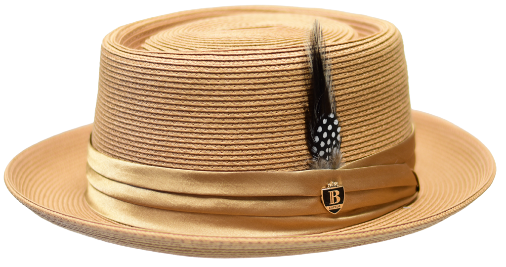 Rafaele Collection Hat Bruno Capelo Tan/Cappuccino Medium
