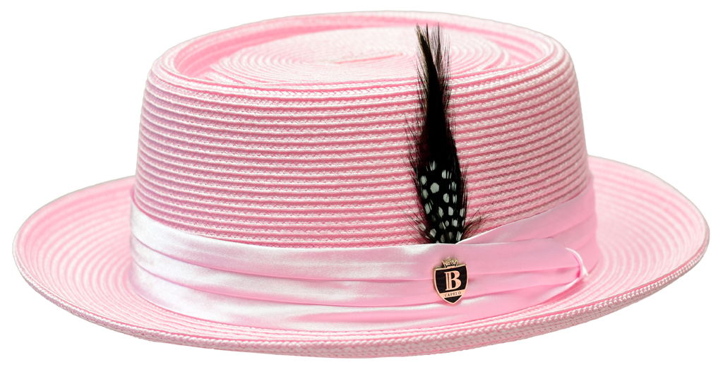 Rafaele Collection Hat Bruno Capelo Light Pink Medium