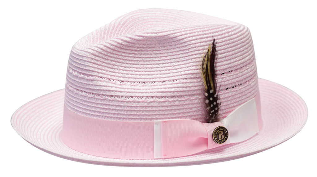 Ricardo Collection Hat Bruno Capelo Light Pink/White Medium 