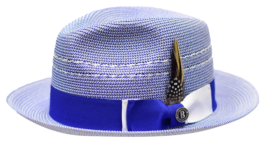 Bruno Capelo Three Pleat Satin Hat Band – 1.8" X 28", Fashion Colors, New With Tags