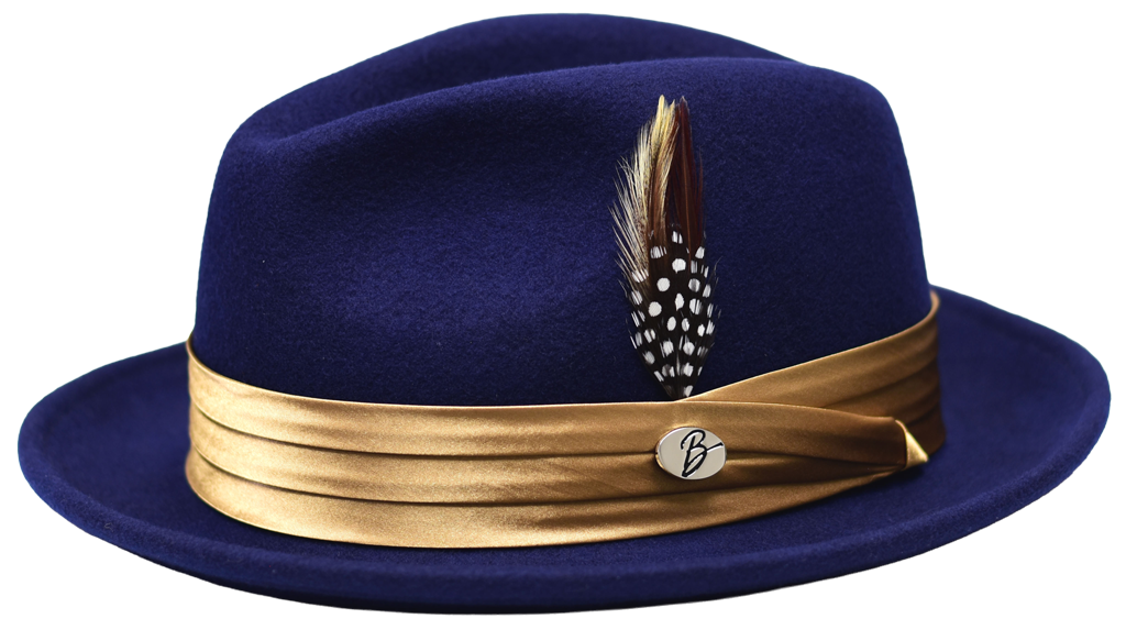 Rocky Collection Hat Bruno Capelo Navy/Camel Medium