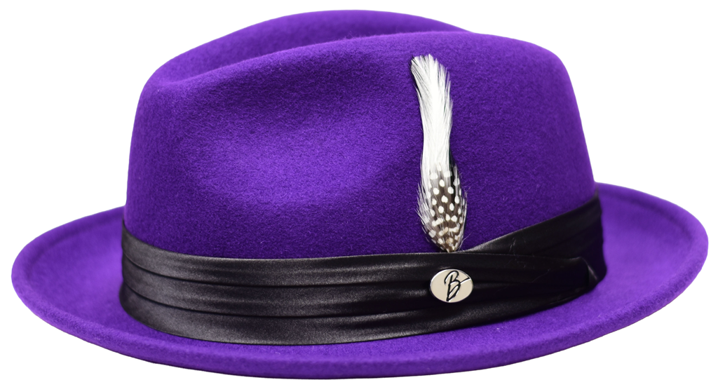 Rocky Collection Hat Bruno Capelo Purple/Black Medium