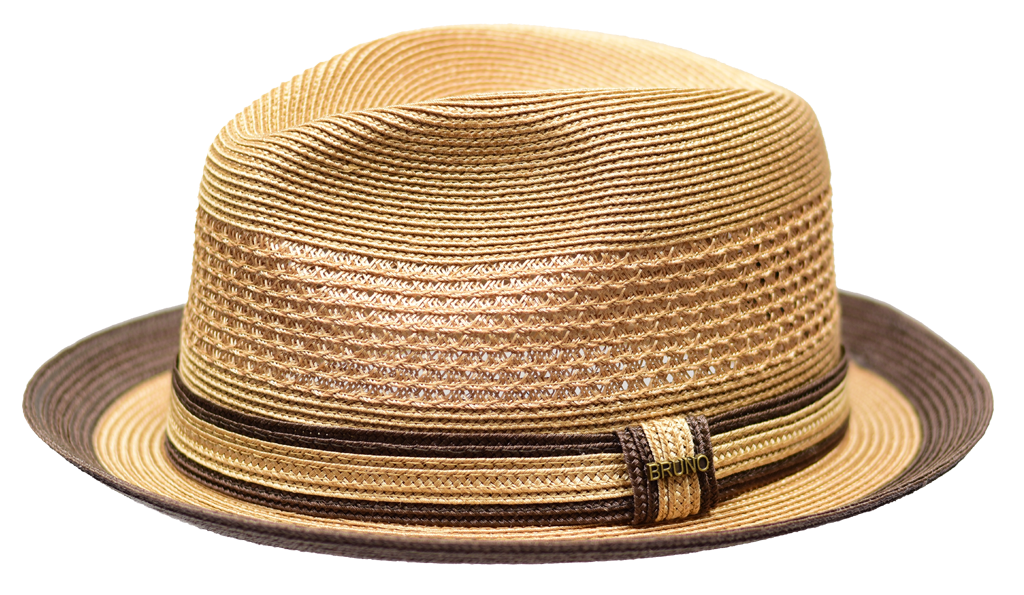 Retro Collection Hat Bruno Capelo Tan/Brown Medium 