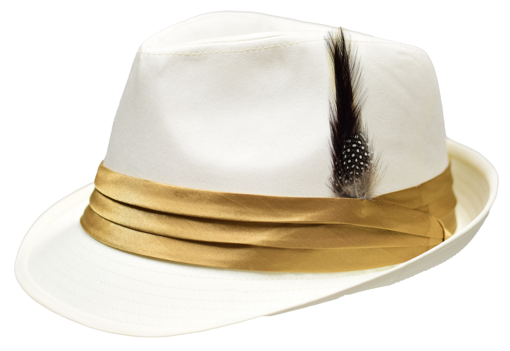 Vincent Collection Hat Bruno Capelo Ivory/Cognac Small/Medium 