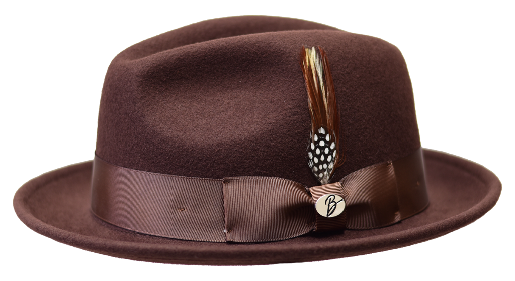 Theo Collection Hat Bruno Capelo Dark Brown Medium 