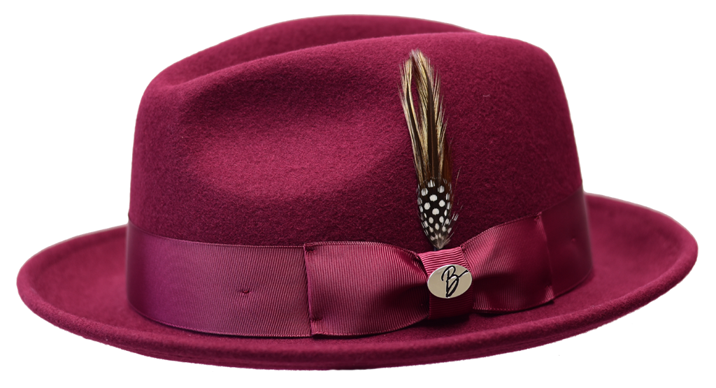 Theo Collection Hat Bruno Capelo Burgundy Medium 