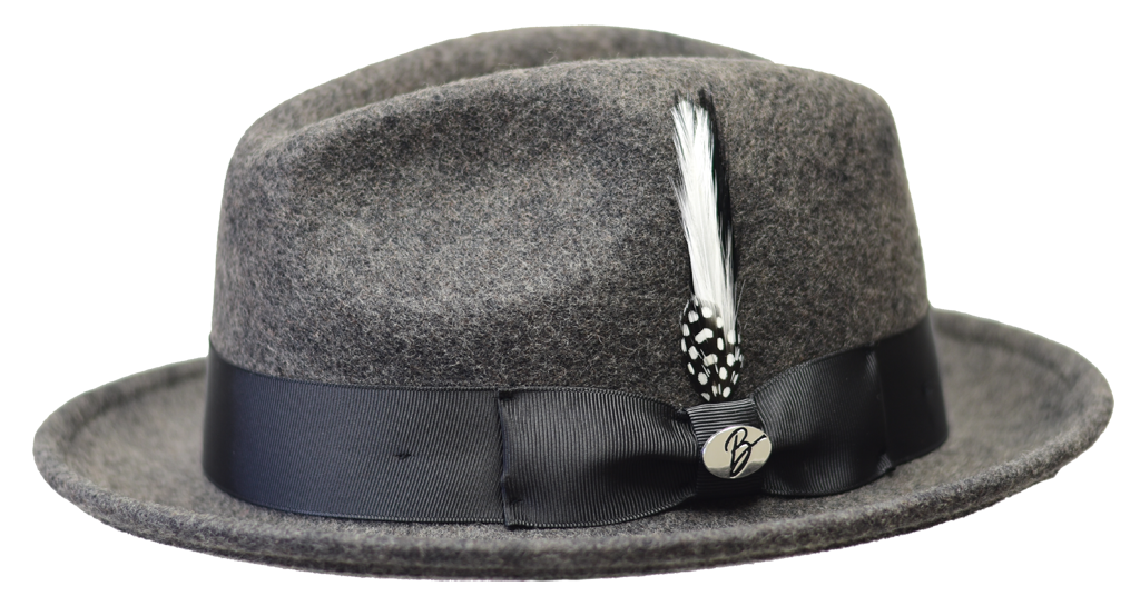 Theo Collection Hat Bruno Capelo Charcoal Mix Grey Medium