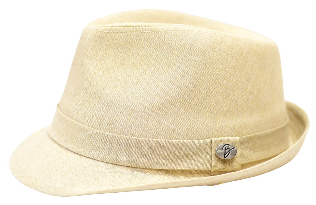 Tino Collection Hat Bruno Capelo Natural Linen Small/Medium 