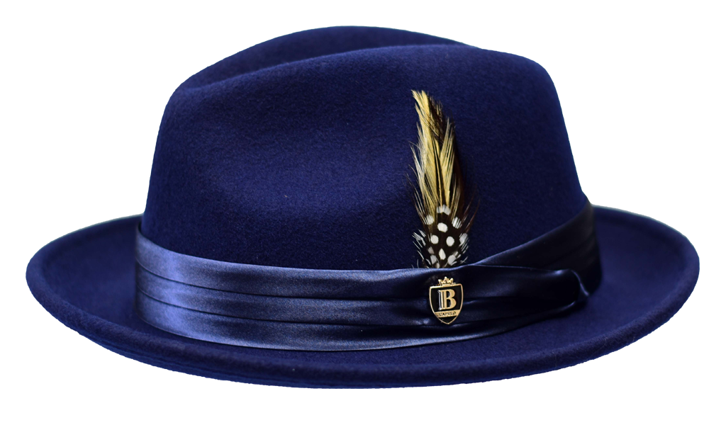 Giovani Collection Hat Bruno Capelo Navy Blue Small 