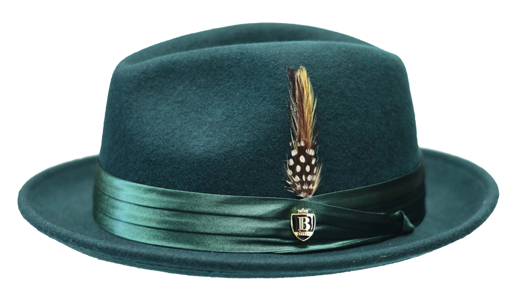 Giovani Collection Hat Bruno Capelo Hunter Green Large 