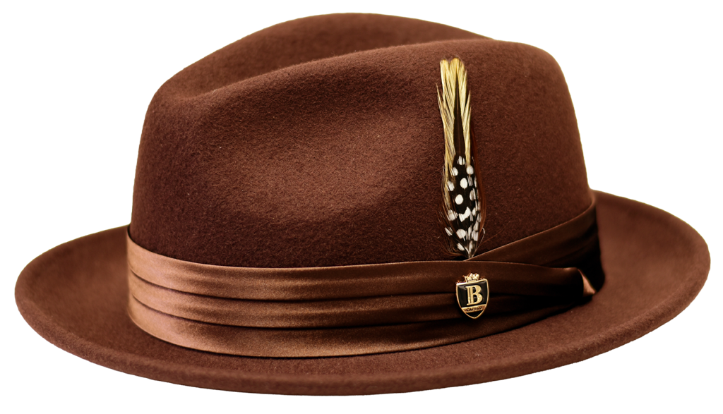 Giovani Collection Hat Bruno Capelo Mink Brown Small 